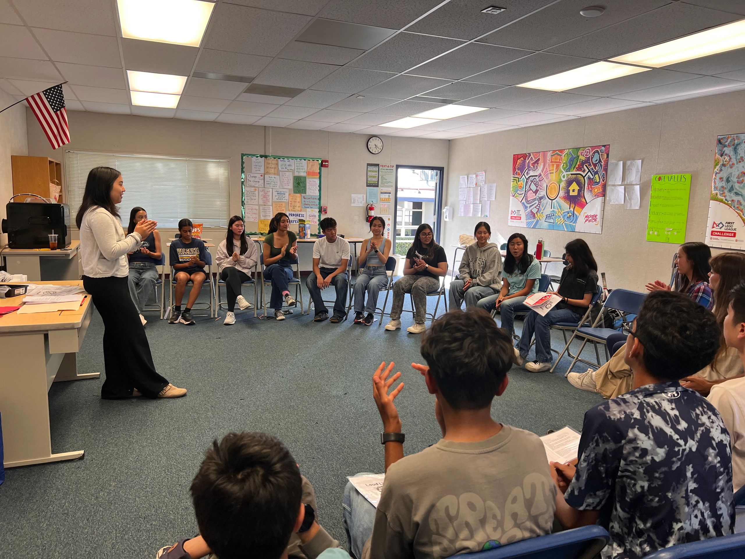 Diverse students engaged in classroom learning